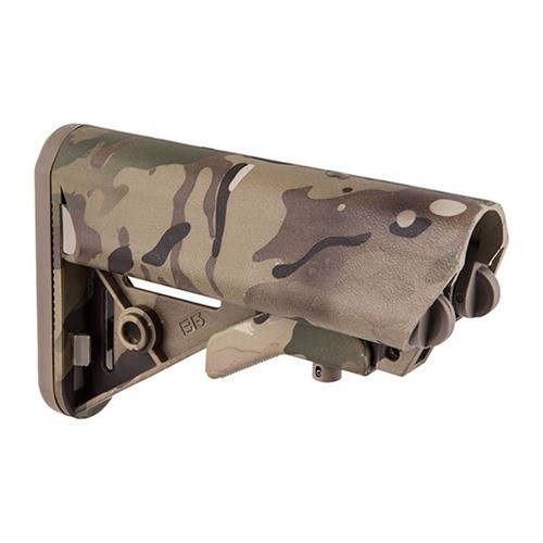 B5 Systems AR-15 Enhanced Sopmod Stock Collapsible Mil-Spec Multi-Cam B5 Systems AR-15 Enhanced Sopmod Stock Collapsible Mil-Spec Multi-Cam
