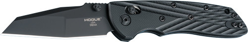 Hogue Deka Pocket Knife 3.25" Wharncliffe G-10 Handle Black