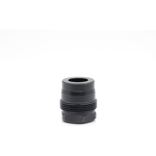 Rearden Mini Muzzle Brake 0.571 11/16-24 Thread Square Shoulder Black