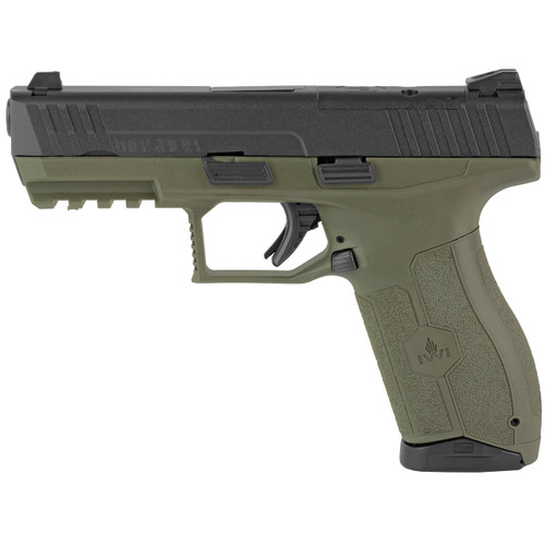 IWI Masada OR 9mm Luger Pistol 4.1" Barrel 17+1 Round Olive Drab
