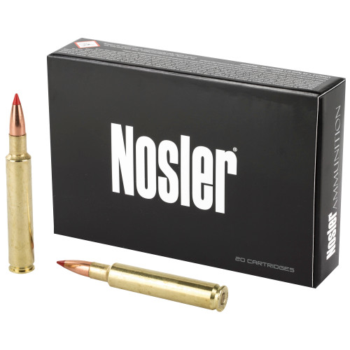 Nosler BT 280 Remington Ackley Improved 40-Degree Shoulder Ammo 140 Grain Nosler Ballistic Tip Polymer Tip Box of 20 - Image 1