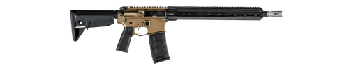 Christensen Arms CA-15 G2 Bolt Action Rifle 223 Wylde 16" Carbon Fiber Barrel Burnt Bronze Cerakote Finish Black Stock