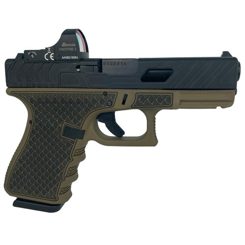 Glock 19 Gen 3 9mm Luger Pistol 4.02" Barrel 15+1 Round FDE Frame with Burris FastFire II Red Dot