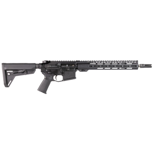 American Defense UIC Mod 2 Semi Automatic Rifle 223 Wylde 13.9" Black Barrel Anodized Black Frame Black Pistol Grip