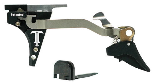TriggerTech Pro Curve Trigger Shoe Glock Gen 1-5 Black