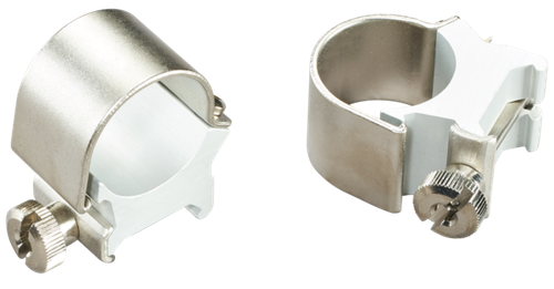 Weaver Detachable Top Mount 1" Scope Rings High Silver