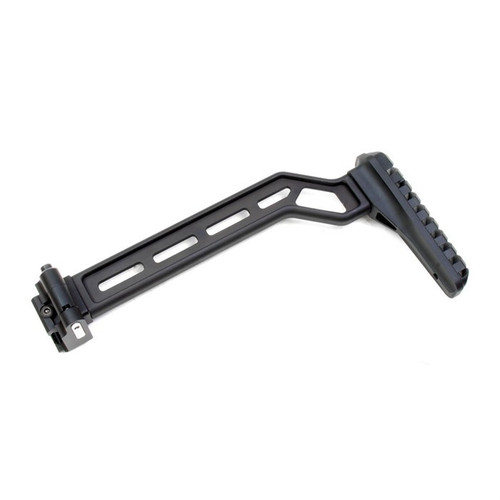 A3 Tactical Inc. M-LOK Hinged Extension Bar with Buttpad 7.75 Inch Black