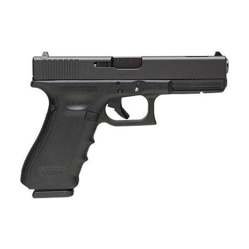 Glock 17 Gen4 9mm Luger Pistol 4.5" Compensated Barrel 17+1 Round Black Glock 17 Gen4 9mm Luger Pistol 4.5" Compensated Barrel 17+1 Round Black