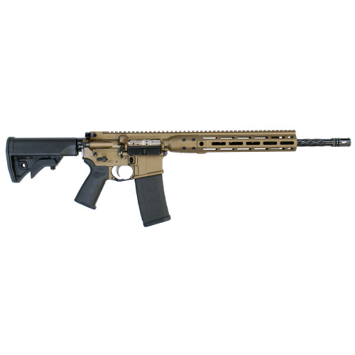 LWRC DI Semi Automatic Rifle 5.56 NATO 16" Bronze M-Lok - Image 1 LWRC DI Semi Automatic Rifle 5.56 NATO 16" Bronze M-Lok - Image 1
