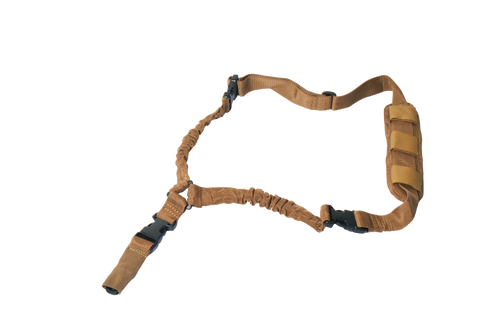 American Tactical Inc Rukx Gear Tactical Single Point Bungee Rifle Sling Tan