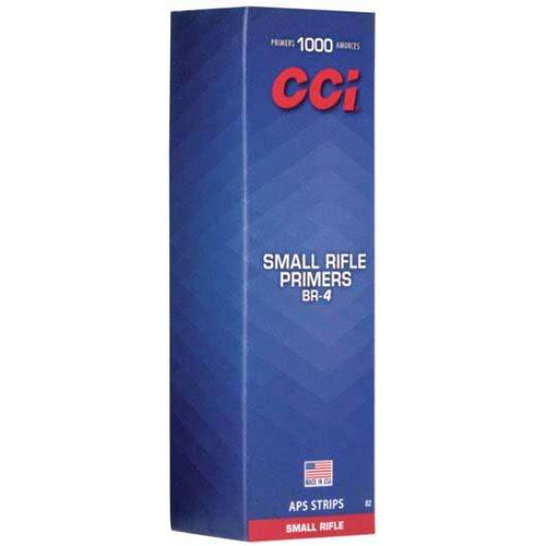 CCI Bench Rest BR-4 Small Rifle Primer 100 Per Box 10 Boxes Per Case Total 1000