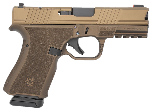 Black Rain Ordnance FL-9MM-MB-BBRNZ 9mm Pistol 4" Barrel 15+1 Round Stainless Steel Slide