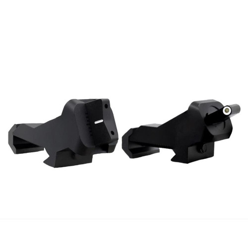 XS Sight XTI2 DXW 45-Degree Offset BUIS Tritium Front/Non-Tritium Rear Sight