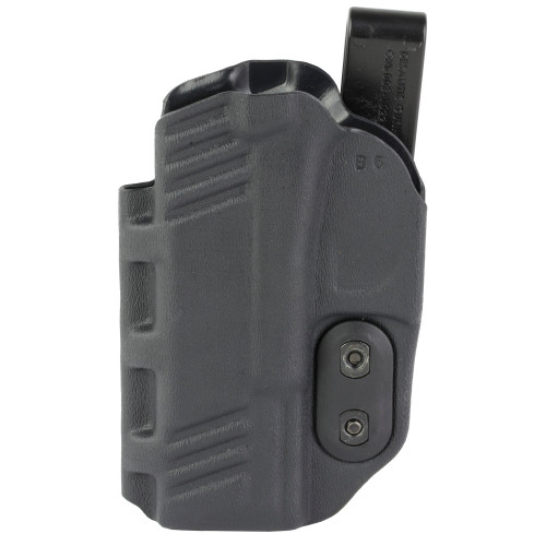 Pegasus Slim-Tuk IWB Holster Ambidextrous Glock 19, 19X, 23, 32, 45 Kydex Black