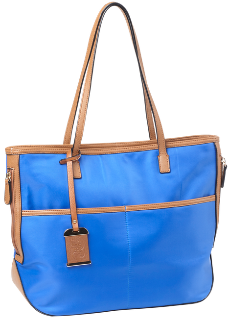 Bulldog Cases BDP057 Tote Purse Holster Electric Blue Nylon