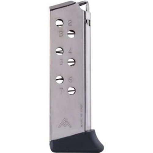 Mec-Gar Magazine Walther PPK .32 ACP 7-Round Nickel