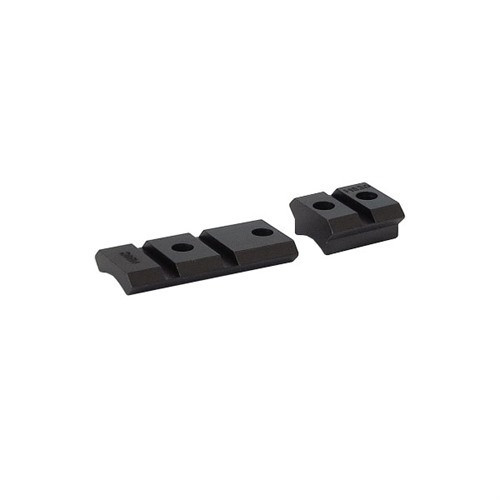 Warne Maxima 2-Piece Steel Weaver-Style Scope Base H&R 300, 301, 330, 370, Mauser FN, Remington 798  Matte Black