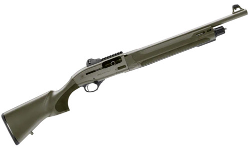 Beretta 1301 Tac C Mod2 Semi Automatic 12 Gauge Shotgun 18.5" OD Green Synthetic Stock