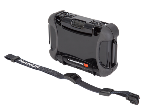 Nanuk 310 Black Polycarbonate Case with Carry Strap