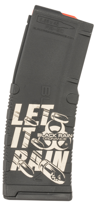 Black Rain Ordnance MAG30-LETITRAIN-B Magazine 30rd 223 Rem/5.56 NATO Black Rain Ordnance MAG30-LETITRAIN-B Magazine 30rd 223 Rem/5.56 NATO