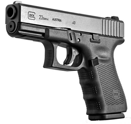 Glock 23 Gen4 40SW Pistol 3.43" Barrel 13+1 Round Black
