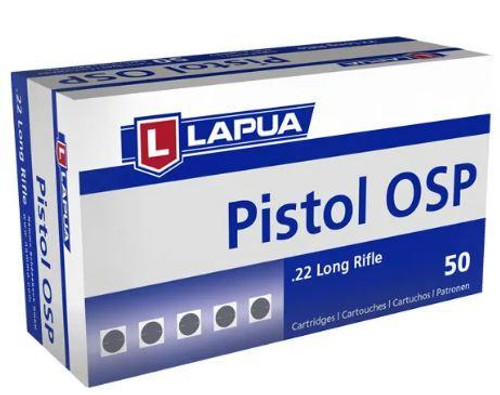 Lapua .22 LR Pistol OSP Ammo 40 Grain Round Nose Box of 50
