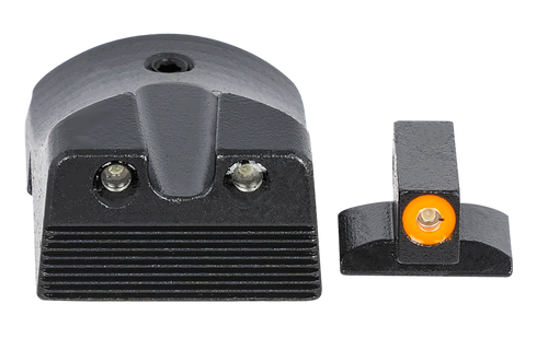 Meprolight ML41218 Hyper-Bright Orange Ring Front/Green Rear Sights Kimber 1911 Pistols