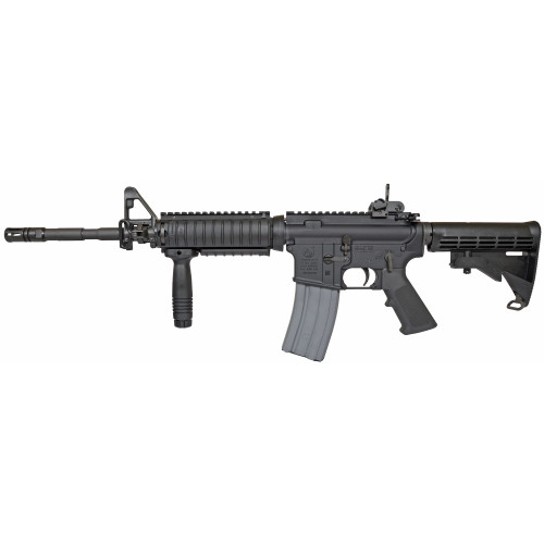Colt M4A1 SOCOM Carbine Semi Automatic Rifle 223 Remington 16.1" Black Threaded Barrel Anodized Black Frame Black Collapsible Stock