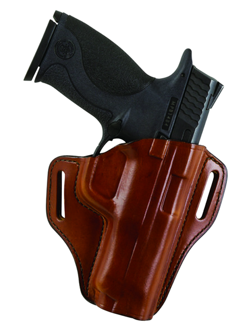Bianchi 23948 57 Remedy OWB Holster Tan Leather Glock 42 Right Hand