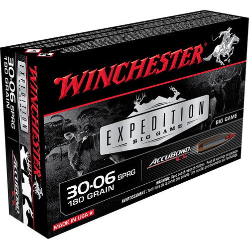Winchester 30-06 Springfield Ammo 180 Grain Accubond Box of 20