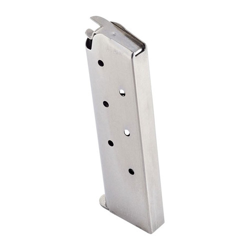 Chip McCormick Magazine 1911 45 ACP 7-Round Stainless Steel