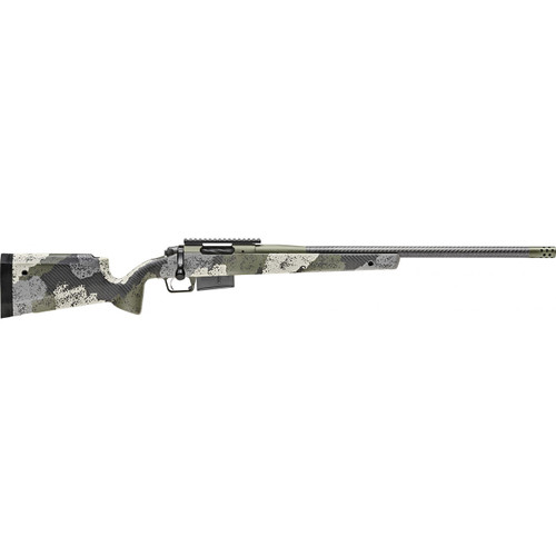 Springfield Armory Model 2020 Waypoint Bolt Action Rifle 6.5 PRC 24" Carbon Fiber Barrel Evergreen Camo Stock (Adjustable Trigger, SA Radial Brake)