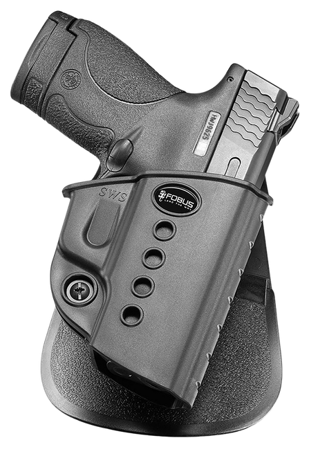 Fobus Evolution OWB Holster Right Hand S&W M&P Shield Polymer Black
