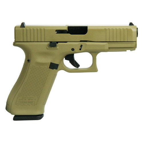 Glock G45 Gen 5 9mm Luger Pistol 4.02" Barrel 17+1 Round Flat Dark Earth