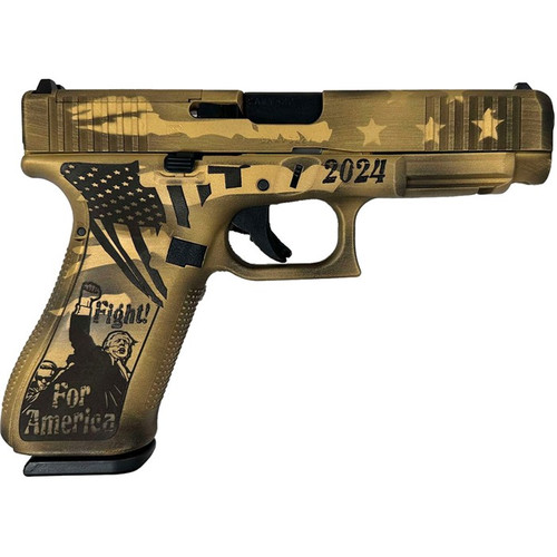 Glock 47 MOS 9mm Luger Pistol 4.49" Barrel 17+3 Round Distressed Gold/FDE Glock 47 MOS 9mm Luger Pistol 4.49" Barrel 17+3 Round Distressed Gold/FDE