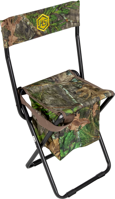 Hunter's Specialties Dove Hunting Chair With Back Mossy Oak Bottomland
