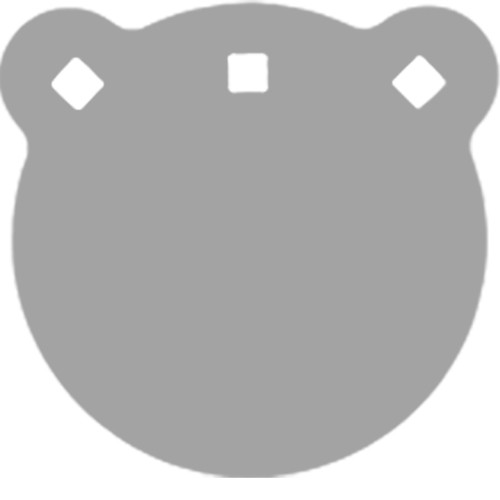 ROUND 6"-1/2" THICKBASH TARGET AR500 GONG TARGET ROUND 6"-1/2" THICKBASH TARGET AR500 GONG TARGET