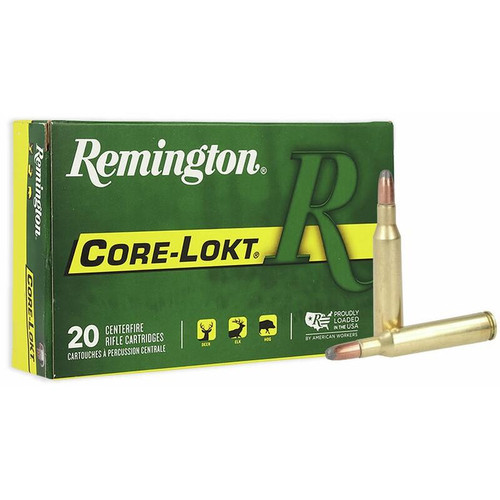 Remington Core-Lokt 257 Roberts Ammo 117 Grain Soft Point Box of 20