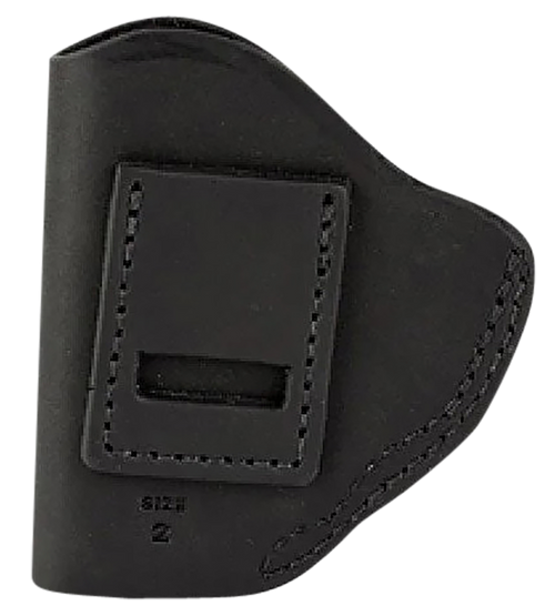 Uncle Mike's IWB Holster Size 2 Black Leather Right Hand
