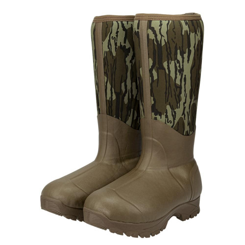 Gsm MTX 17-Inch Hunting Boots Mossy Oak Bottomland 8 D