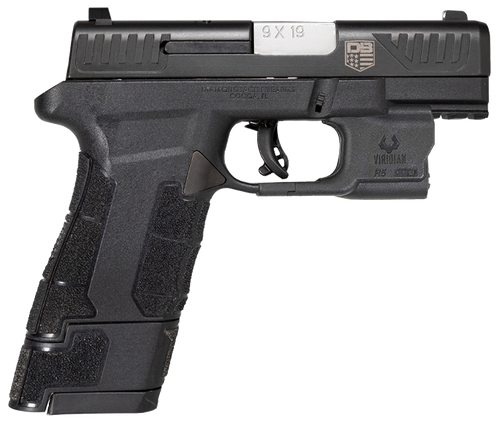 Diamondback DBAM29 9mm Luger Pistol 3.5" Barrel 12+1, 17+1 Rounds Black Nitride Slide Black Polymer Frame