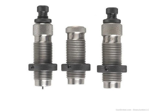 Redding Pro Series Carbide 38 Special, 357 Magnum Sizing, Bullet Seating, Profile Crimp 3 Die Set