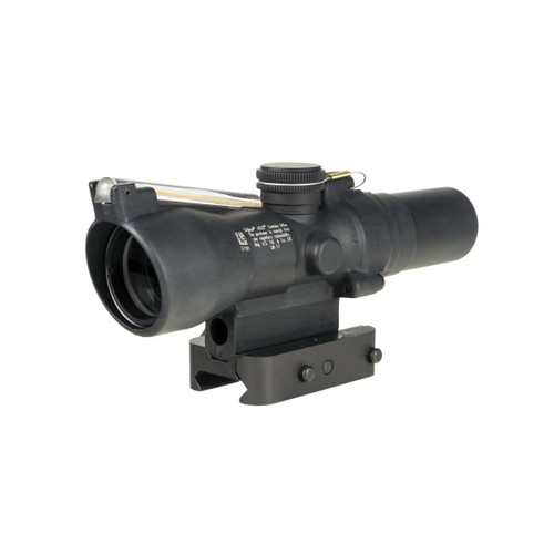 Trijicon Compact ACOG Rifle Scope 1.5x24mm Amber Crosshair Reticle Matte Black with Mount