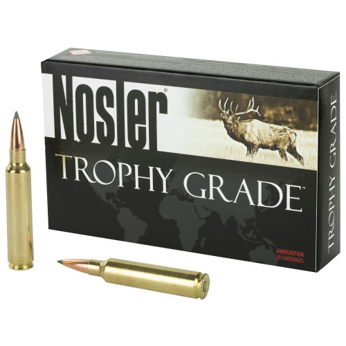 Nosler Trophy Grade 30 Nosler Ammo 210 Grain Nosler AccuBond Long Range Bonded Polymer Tip Box of 20 - Image 1