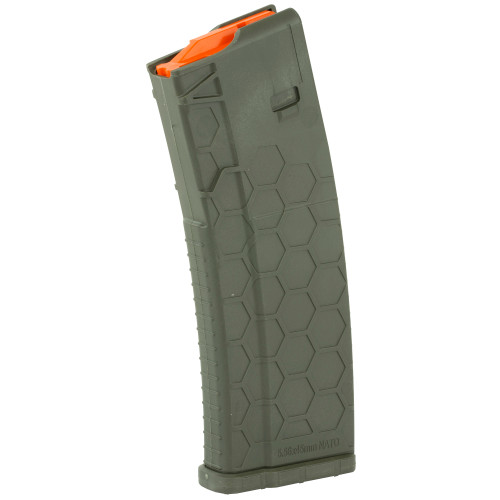 Hexmag HX Series 2 Magazine AR-15 223 Remington, 5.56x45mm, 300 AAC Blackout 30-Round Polymer Olive Drab - Image 1