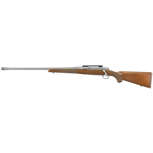 Ruger Hawkeye Hunter Bolt Action Rifle 300 Win Mag 24" Barrel Left Hand Walnut Stock