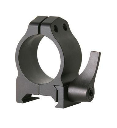 Warne Maxima QD 1" Scope Rings Medium Matte Black