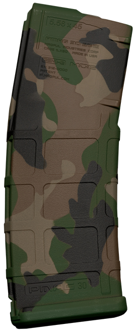 Weapon Works 228034 PMAG 30 AR/M4 Gen M2 MOE M81 Woodland Polymer Holster