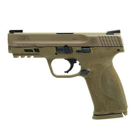 Smith & Wesson M&P9 M2.0 9mm Luger Pistol 4.25" Barrel 17+1 Round FDE