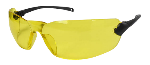 Radians Overlook Shooting Glasses Black Frame Amber Lens